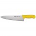 Winco KWP-100Y Stal 10 Chefs Knife with Yellow Handle Winco KWP-100Y Stal 10 Chefs Knife with Yellow Handle
