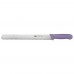 Winco KWP-121P 12 Allergen Free Purple Handle Stainless Steel Straight Bread Knife Winco KWP-121P 12 Allergen Free Purple Handle Stainless Steel Straight Bread Knife