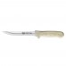 Winco KWP-50 Stal 5-1/2 Steel Utility Knife with White Handle Winco KWP-50 Stal 5-1/2 Steel Utility Knife with White Handle
