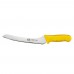 Winco KWP-92Y 9 Offset Bread Knife with Yellow Handle