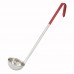 Winco LDC-2 2 oz Red Handle Ladle Winco LDC-2 2 oz Red Handle Ladle