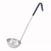 Winco LDC-8 8 oz Ladle with Blue Handle Winco LDC-8 8 oz Ladle with Blue Handle