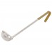 Winco LDCN-3 3 oz Prime One-Piece Stainless Steel Ladle with Tan Handle Winco LDCN-3 3 oz Prime One-Piece Stainless Steel Ladle with Tan Handle