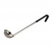 Winco LDCN-3K 3 oz Prime One-Piece Stainless Steel Ladle with Black Handle Winco LDCN-3K 3 oz Prime One-Piece Stainless Steel Ladle with Black Handle