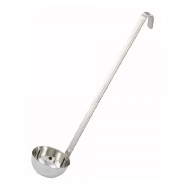 Winco LDT-1 1 oz Stainless Steel 2-Piece Ladle Winco LDT-1 1 oz Stainless Steel 2-Piece Ladle