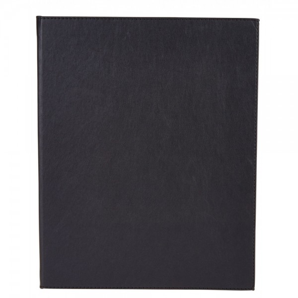 Winco LMD-811BK Black Leatherette Two Panel Menu Cover, 8-1/2 x 11 Winco LMD-811BK Black Leatherette Two Panel Menu Cover, 8-1/2 x 11