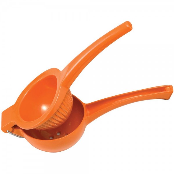 Winco LS-9O 9-1/8 Orange Handheld Citrus Squeezer Winco LS-9O 9-1/8 Orange Handheld Citrus Squeezer