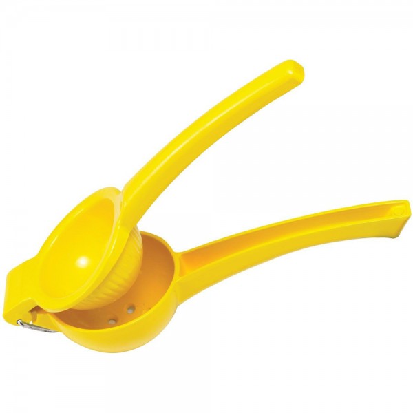 Winco LS-9Y 8-3/4 Yellow Handheld Lemon Squeezer Winco LS-9Y 8-3/4 Yellow Handheld Lemon Squeezer
