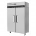 Turbo Air M3F47-2-N-AL 52 Reach-In Two Solid All Left Hinge Door Freezer