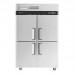 Turbo Air M3R47-4-N 52 M3 Series Reach-In Double Half Solid Door Top Mount Refrigerator - 42 Cu. Ft.