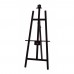 Winco MBBE-3 61 Premium Pine Tripod Display Easel Mahogany Finish