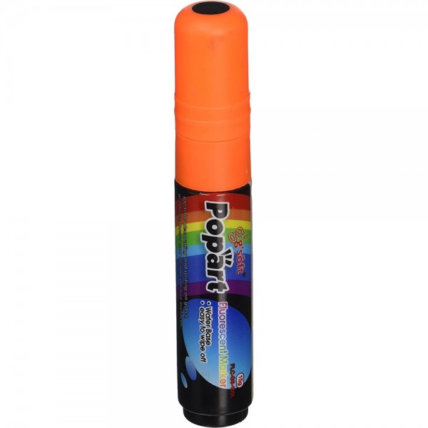 Winco MBPM-O Deluxe Plus Neon Orange Marker Winco MBPM-O Deluxe Plus Neon Orange Marker