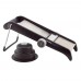 Winco MDL-4P Plastic Mandoline Slicer Set with Built In Blade