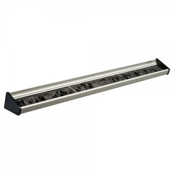 Winco MHH-24 24 Aluminum Mop Rack with Rubber Bristles Winco MHH-24 24 Aluminum Mop Rack with Rubber Bristles