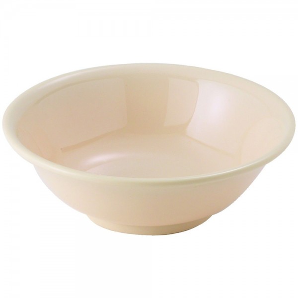 Winco MMB-22 22 oz. Tan Melamine Rimless Bowls Winco MMB-22 22 oz. Tan Melamine Rimless Bowls