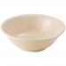 Winco MMB-22 22 oz. Tan Melamine Rimless Bowls