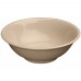 Winco MMB-32 32 oz. Tan Melamine Rimless Bowls