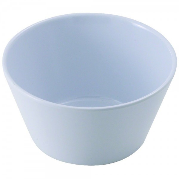 Winco MMB-8W 8 oz. White Melamine Bouillon Cups Winco MMB-8W 8 oz. White Melamine Bouillon Cups