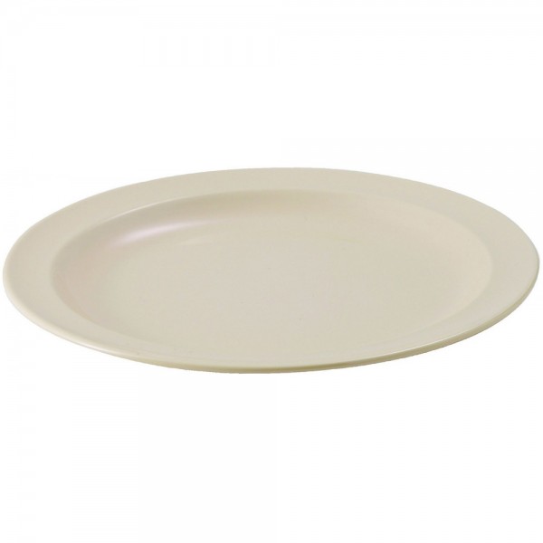 Winco MMPR-10 10-1/4 Tan Melamine Dinner Plates Winco MMPR-10 10-1/4 Tan Melamine Dinner Plates