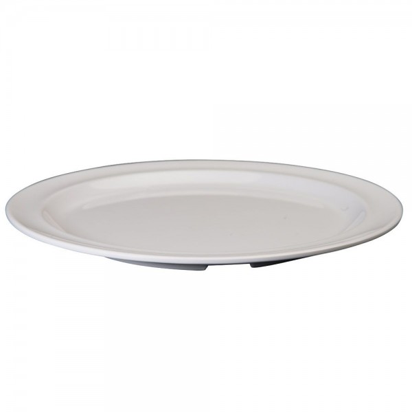 Winco MMPR-10W 10-1/4 White Melamine Dinner Plates Winco MMPR-10W 10-1/4 White Melamine Dinner Plates