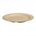 Winco MMPR-7-7 1/4 Tan Melamine Dinner Plates Winco MMPR-7-7 1/4 Tan Melamine Dinner Plates