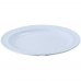 Winco MMPR-8W 8 White Melamine Dinner Plates