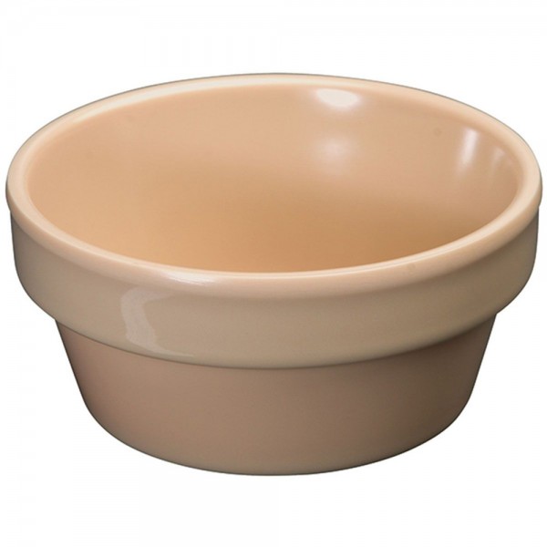 Winco MMSC-2 2-1/2 oz. Tan Melamine Sauce Cup Winco MMSC-2 2-1/2 oz. Tan Melamine Sauce Cup