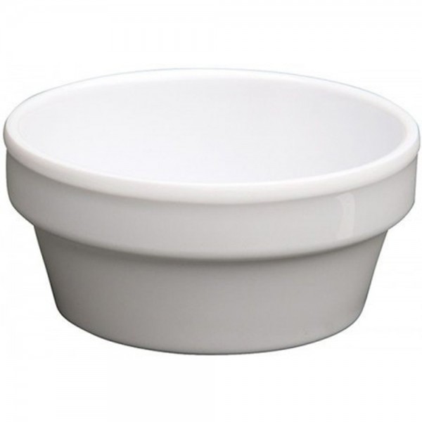 Winco MMSC-2W 2-1/2 oz. White Melamine Sauce Cup Winco MMSC-2W 2-1/2 oz. White Melamine Sauce Cup