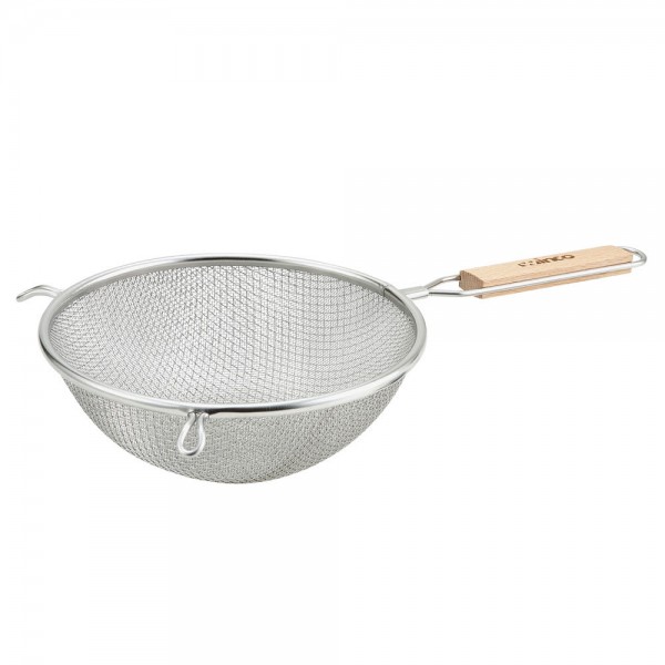 Winco MS3A-8D 8 Double Fine Strainer Winco MS3A-8D 8 Double Fine Strainer