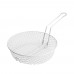 Winco MSBW-08M 8 Medium Mesh Non-Stick Breading Basket with Plastic Coating Winco MSBW-08M 8 Medium Mesh Non-Stick Breading Basket with Plastic Coating