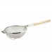 Winco MST-1010D 10 Nickel-Plated Reinforced Double Mesh Strainer Winco MST-1010D 10 Nickel-Plated Reinforced Double Mesh Strainer