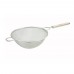 Winco MST-10S 10-1/4 Medium Tin Single Mesh Strainer