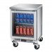 Turbo Air MUR-20SG-N6 M3 Series 20 Glass Door Shallow Depth Undercounter Refrigerator - 2 Cu. Ft.