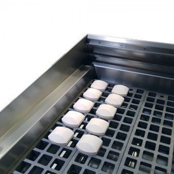 Winco NGCB-P11-3 Briquette Rock Kit for 36 Charbroilers - 3 Kits Winco NGCB-P11-3 Briquette Rock Kit for 36 Charbroilers - 3 Kits