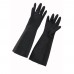 Winco NLG-1018 Black Natural Latex Gloves 18 Long Winco NLG-1018 Black Natural Latex Gloves 18 Long