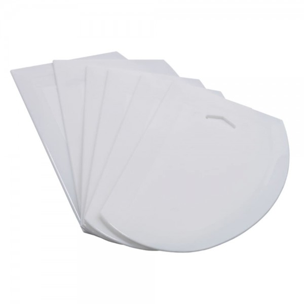 Winco PDS-7 7-1/2 Plastic Dough Scrapers Winco PDS-7 7-1/2 Plastic Dough Scrapers