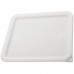 Winco PECC-L White Container Cover, Fits 12, 18 and 22 Qt. Square Storage Containers Winco PECC-L White Container Cover, Fits 12, 18 and 22 Qt. Square Storage Containers