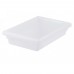 Winco PFHW-3 White Food Storage Box, 12 x 18 x 3 Winco PFHW-3 White Food Storage Box, 12 x 18 x 3