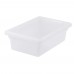 Winco PFHW-6 White Food Storage Box, 18 x 12 x 6 Winco PFHW-6 White Food Storage Box, 18 x 12 x 6