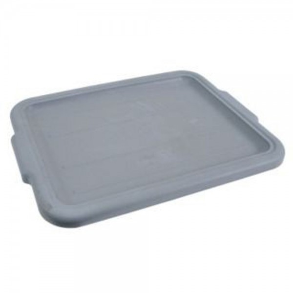 Winco PLW-7G 21 x 17 Heavy-Duty Gray Plastic Dish Box Winco PLW-7G 21 x 17 Heavy-Duty Gray Plastic Dish Box