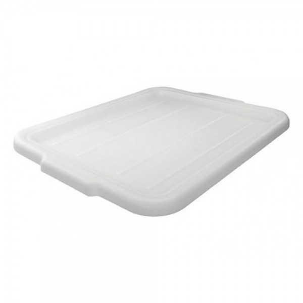 Winco PLW-CW White Polypropylene Dish Box Cover for PLW-7W Winco PLW-CW White Polypropylene Dish Box Cover for PLW-7W