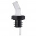 Winco PP-SCL Screened Pourer with Bent Spout - Crystal Clear