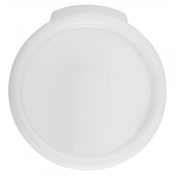 Winco PPRC-6W 6 Qt. White Food Storage Container Winco PPRC-6W 6 Qt. White Food Storage Container