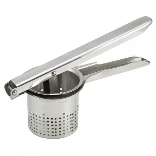 Winco PR-9 10 Round Stainless Steel Potato Ricer Winco PR-9 10 Round Stainless Steel Potato Ricer