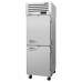Turbo Air PRO-26-2R-PT-N 29 Pro Series Pass-Thru Right Hinged Half Solid Door Refrigerator - 26 Cu. Ft.
