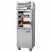 Turbo Air PRO-26R-GSH-PT-N-L 29 Pro Series Pass-Thru Left Hinged Front Glass & Back Solid Half Door Refrigerator - 26 Cu. Ft.