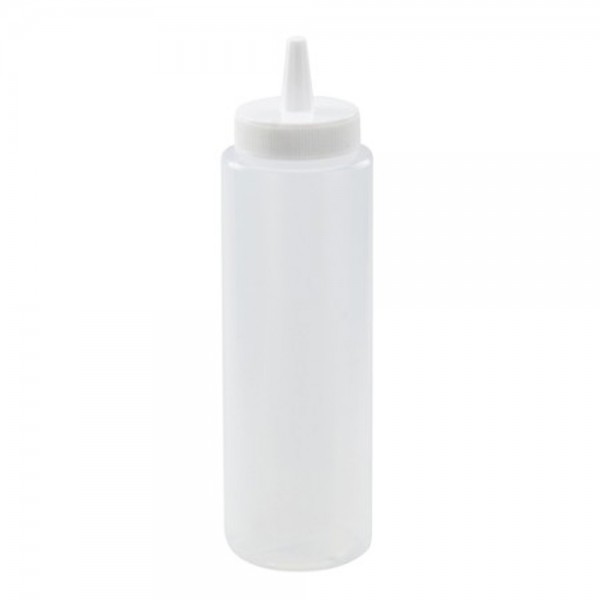 Winco PSB-08C 8 oz. Clear Squeeze Bottle, 6/Pack Winco PSB-08C 8 oz. Clear Squeeze Bottle, 6/Pack