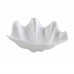 Winco PSBW-5W White 5 Qt. ABS Plastic Shell Bowl