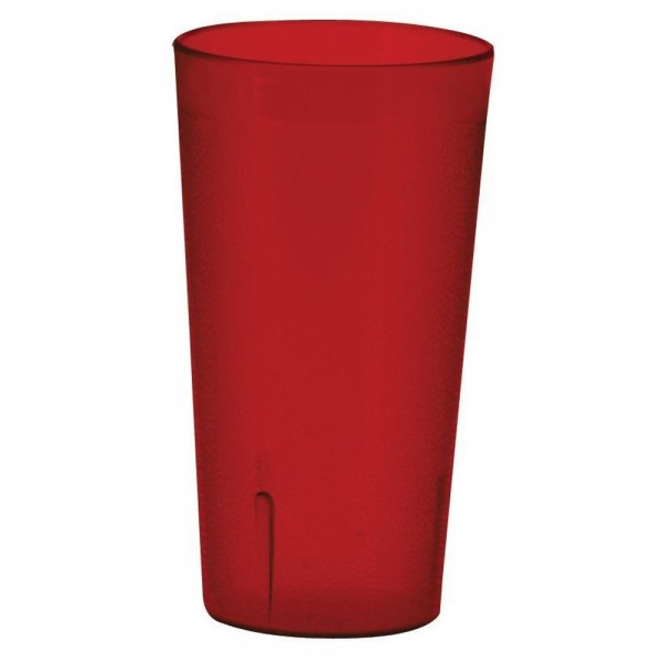 Winco PTP-05R 5 oz. Red Pebbled Plastic Tumbler Winco PTP-05R 5 oz. Red Pebbled Plastic Tumbler