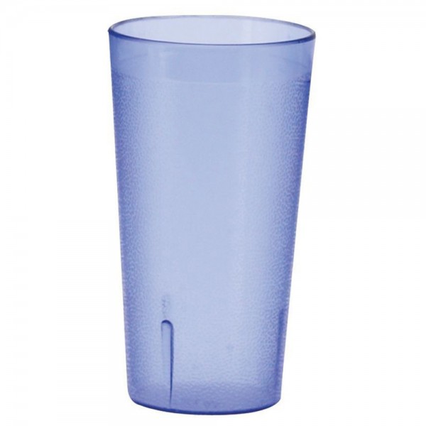 Winco PTP-09B 9-1/2 oz. Blue Pebbled Plastic Tumbler Winco PTP-09B 9-1/2 oz. Blue Pebbled Plastic Tumbler